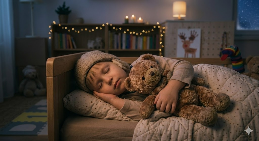 unilelu-lapsen-kainalossa Unilelu: Opas parhaan unikaverin valintaan ja lapsen nukkumisen tukemiseen